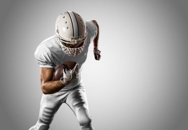 Beyaz üniforma futbolcu