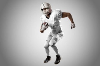 Beyaz üniforma futbolcu