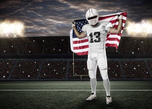 Beyaz üniforma futbolcu