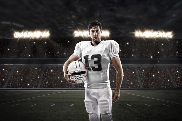 Beyaz üniforma futbolcu