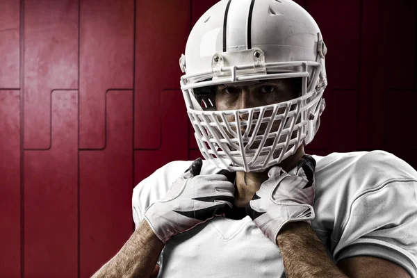 Beyaz üniforma futbolcu