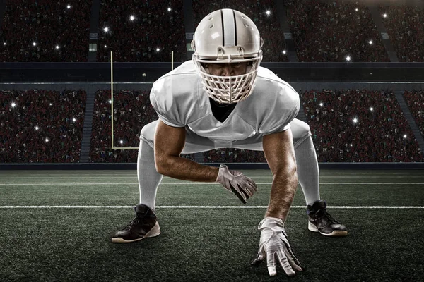 Beyaz üniforma futbolcu