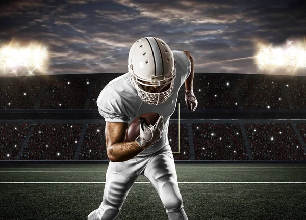 Beyaz üniforma futbolcu