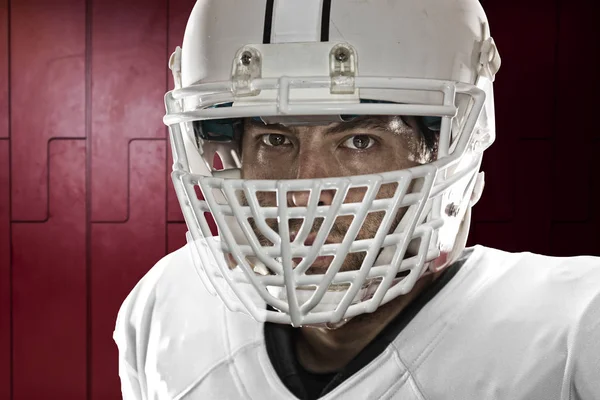 Beyaz üniforma futbolcu