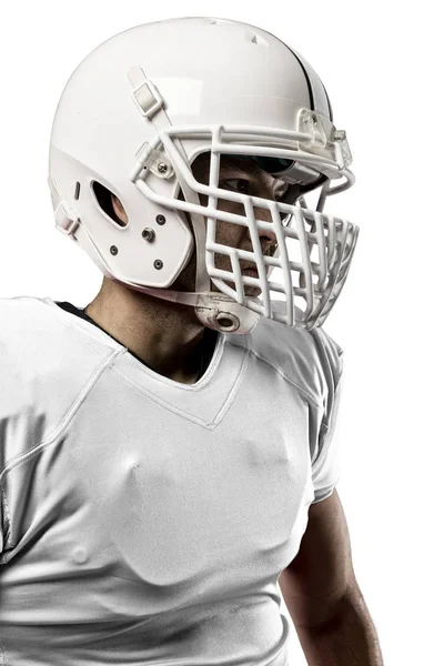 Beyaz üniforma futbolcu