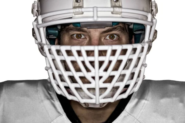 Beyaz üniforma futbolcu