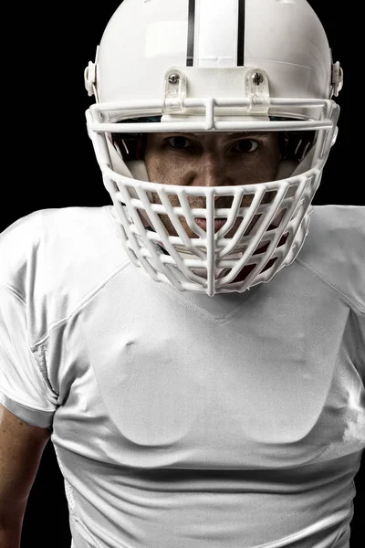 Beyaz üniforma futbolcu