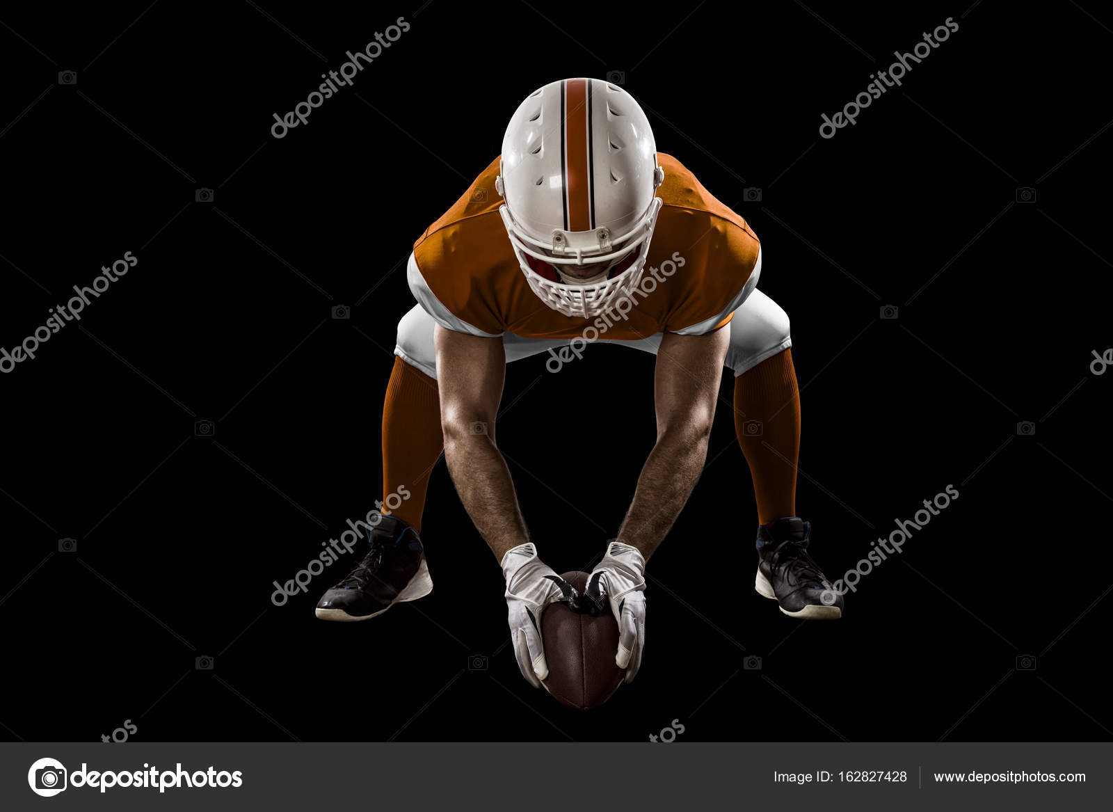 orange football trainers