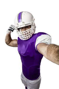 Futbolcu mor üniforması