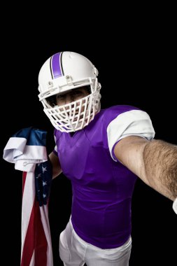 Futbolcu mor üniforması