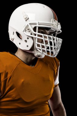 Futbolcu turuncu üniforması