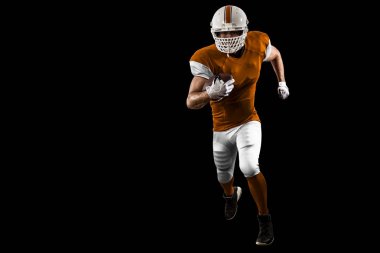 Futbolcu turuncu üniforması