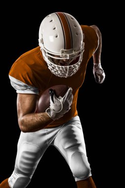 Futbolcu turuncu üniforması