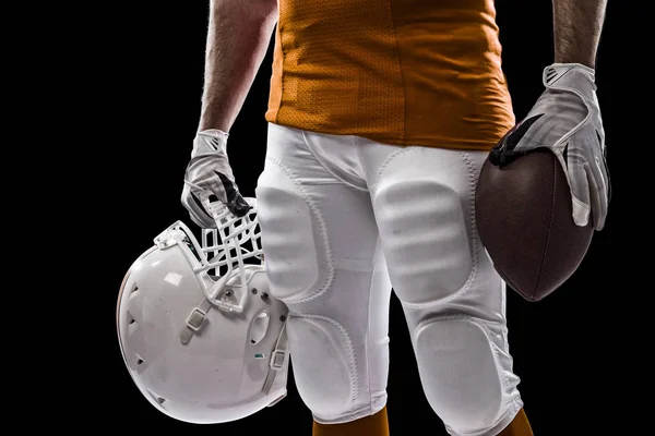 Futbolcu turuncu üniforması