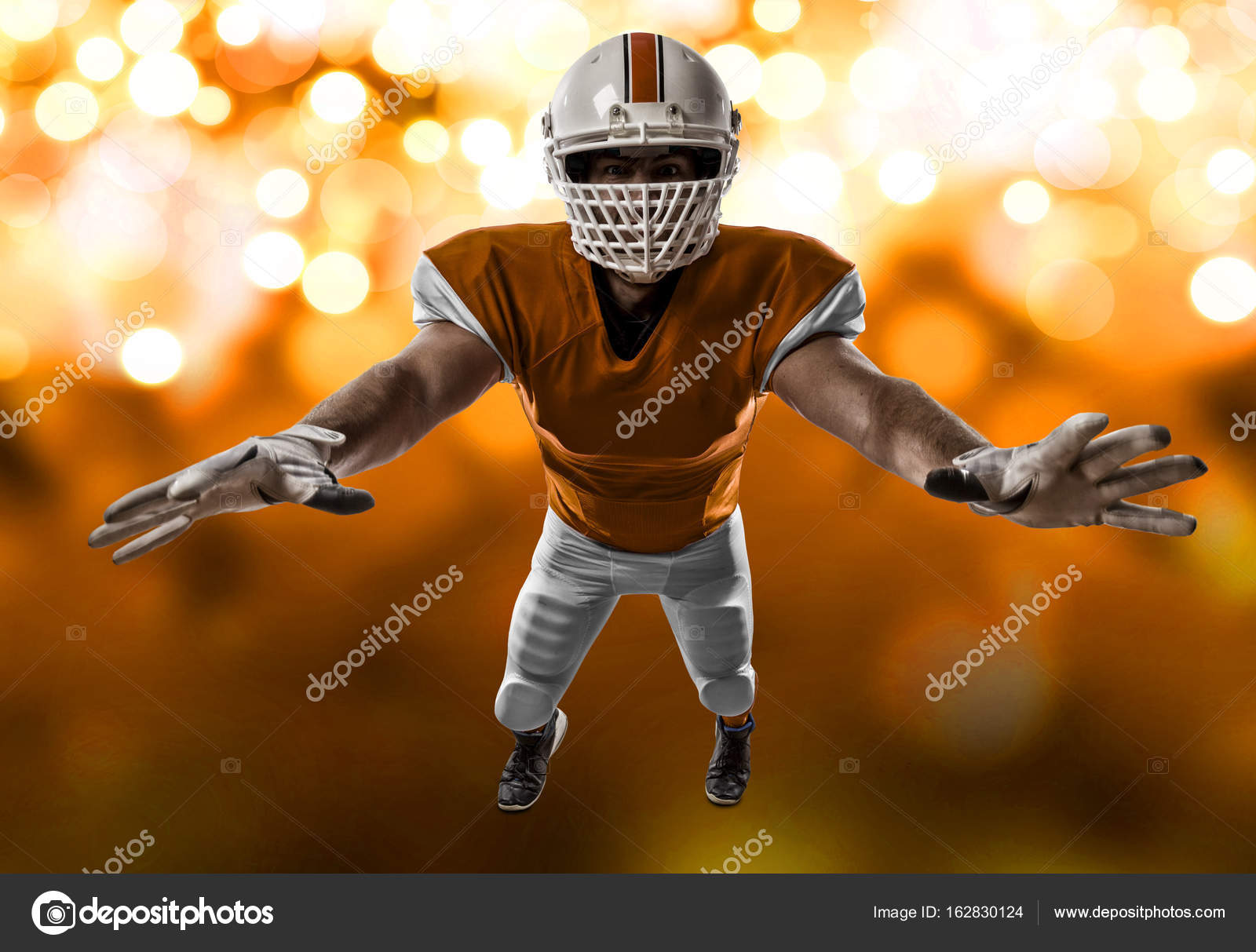 orange football trainers