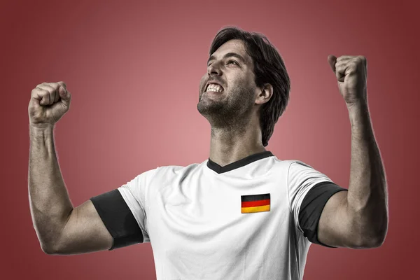Deutscher Fußballspieler — Stockfoto