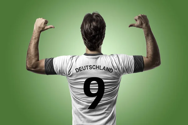 Deutscher Fußballspieler — Stockfoto