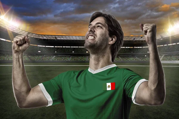 Mexican soccer player — Stock Photo, Image