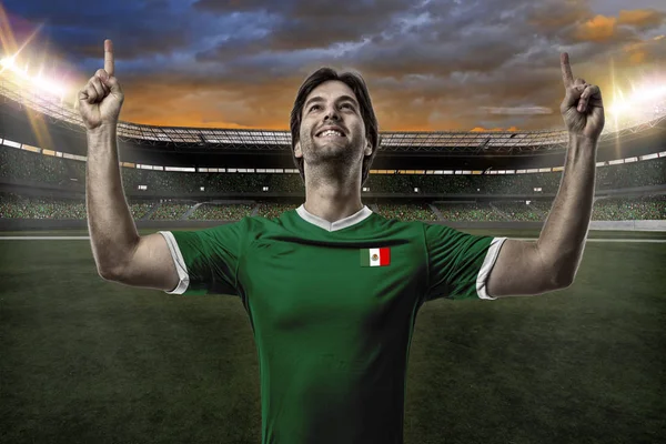 Giocatore di calcio messicano — Foto Stock