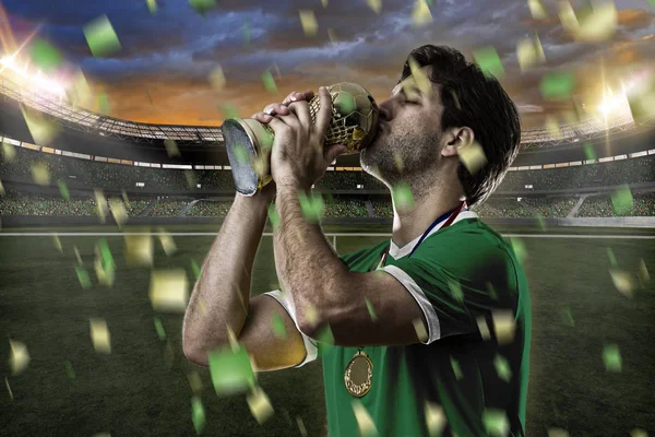 Mexican soccer player — Stock Photo, Image