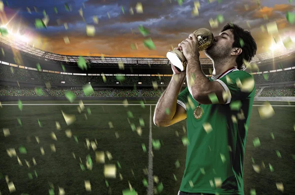 Футболист Мексики — стоковое фото