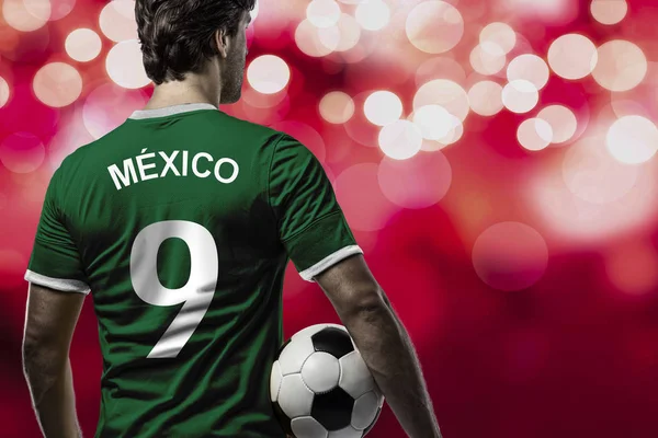 Mexican soccer player — Stock Photo, Image