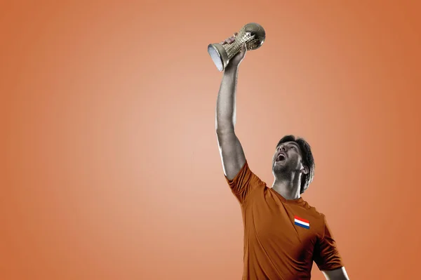 Jogador de futebol holandês — Fotografia de Stock