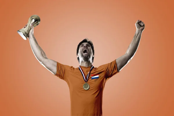 Dutchman soccer player — Stock Photo, Image