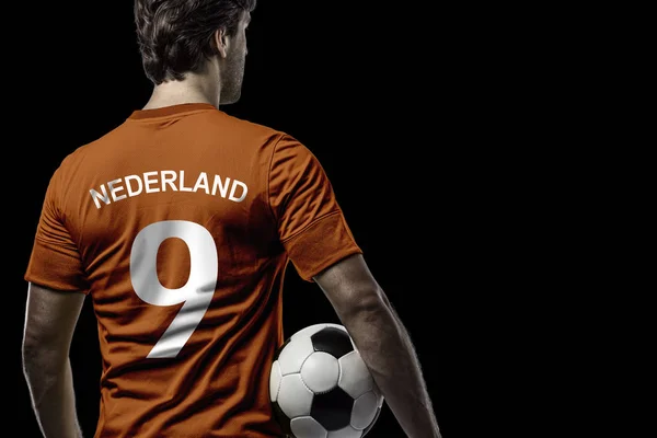 Dutchman soccer player — Stock Photo, Image