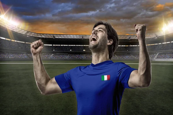 Italian soccer player — Stock Photo, Image