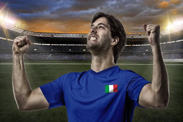 Jugador de fútbol italiano — Foto de Stock