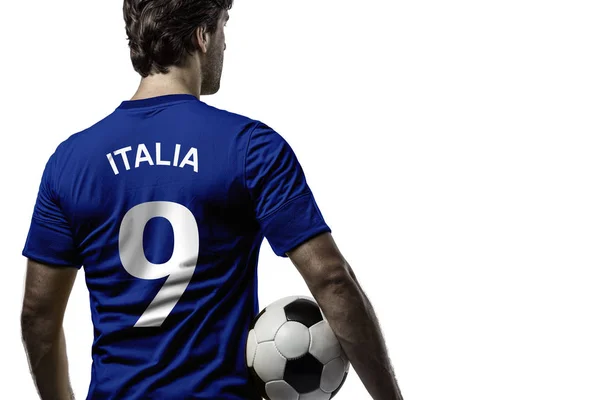 Italian soccer player — Stock Photo, Image