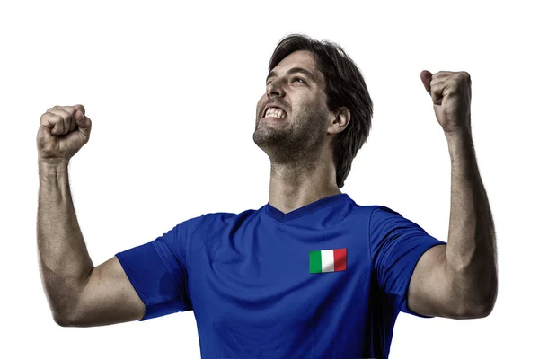Italský fotbalista — Stock fotografie