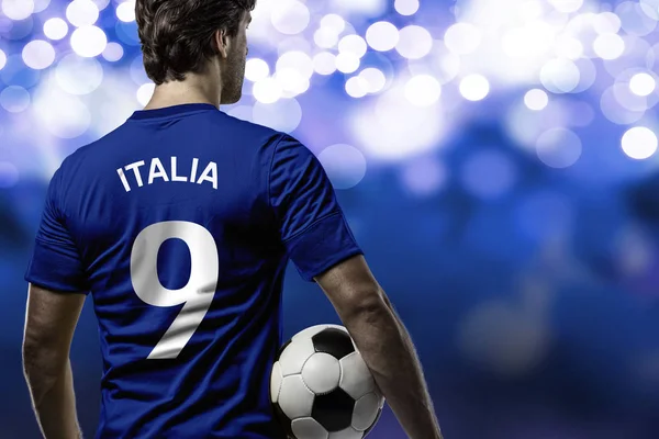 Italienischer Fußballspieler — Stockfoto