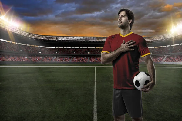 Spanish soccer player — Stock Photo, Image