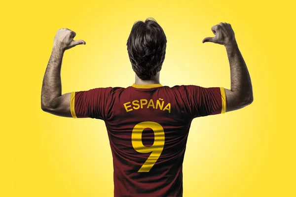 西班牙的足球运动员 — 图库照片