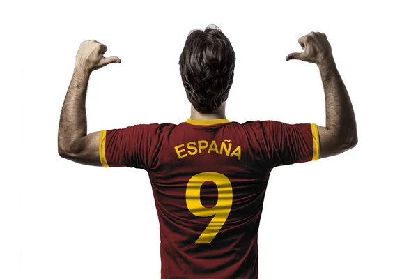 Jogador de futebol espanhol — Fotografia de Stock