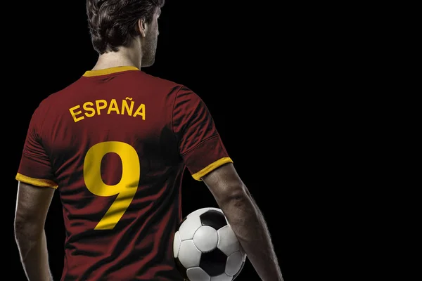 Jogador de futebol espanhol — Fotografia de Stock