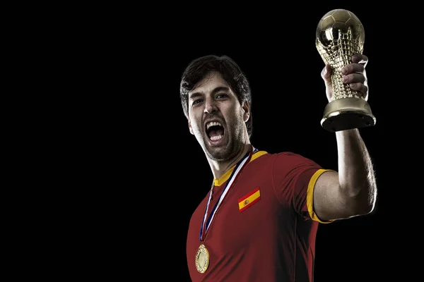 Spanish soccer player — Stock Photo, Image