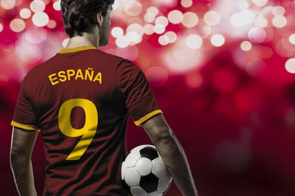 İspanyol futbolcu — Stok fotoğraf