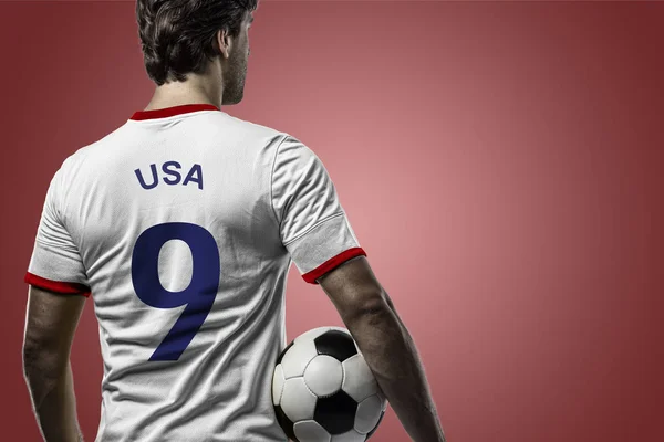 Amerikan futbol oyuncusu — Stok fotoğraf