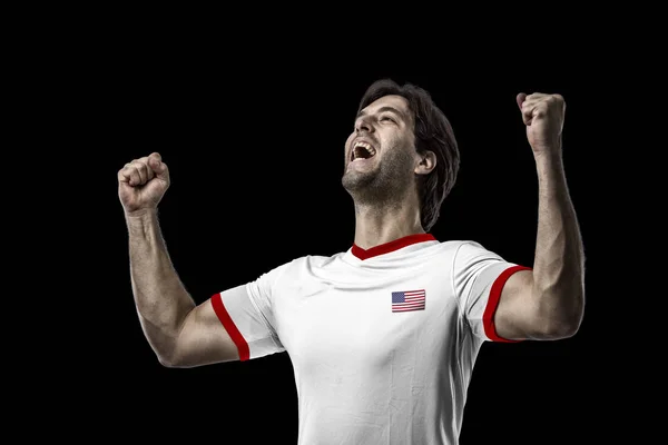 American soccer player — Stock Photo, Image