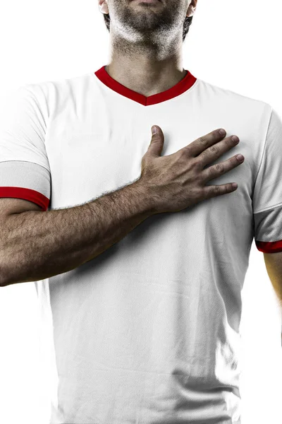 American soccer player — Stock Photo, Image