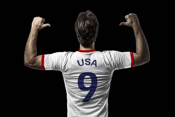 American soccer player — Stock Photo, Image