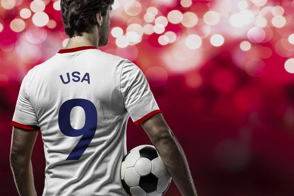 Amerikan futbol oyuncusu — Stok fotoğraf