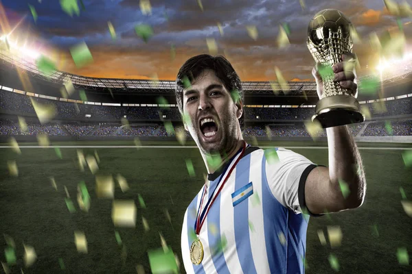 Jugador de fútbol argentino —  Fotos de Stock