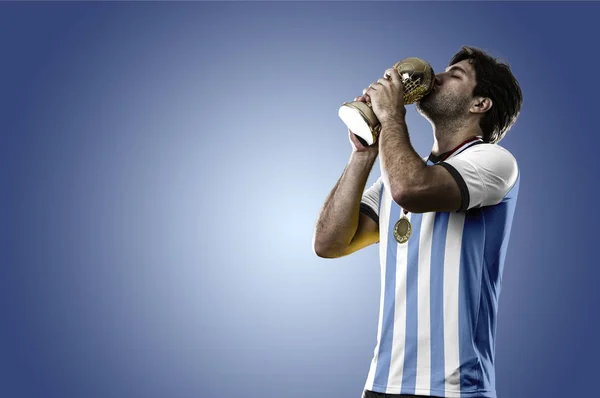 Jogador de futebol argentino — Fotografia de Stock