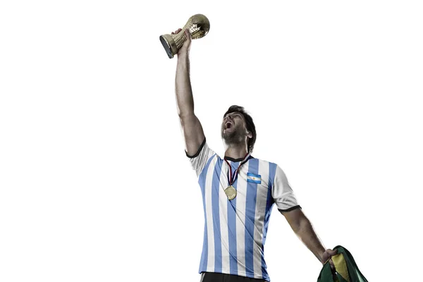 Jogador de futebol argentino — Fotografia de Stock