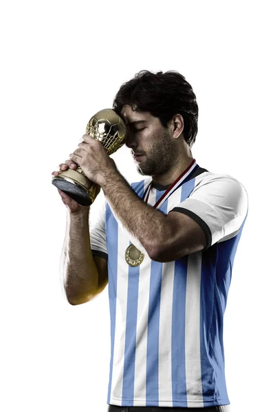 Argentinska fotbollsspelare. — Stockfoto