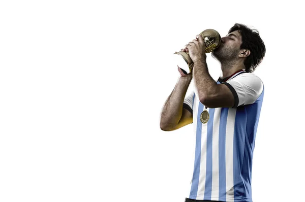 Argentinský fotbalista — Stock fotografie